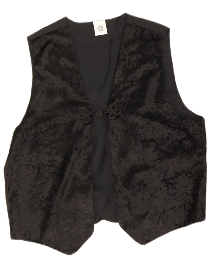 Ny hurtig damevest EU 44 XL sort polyester