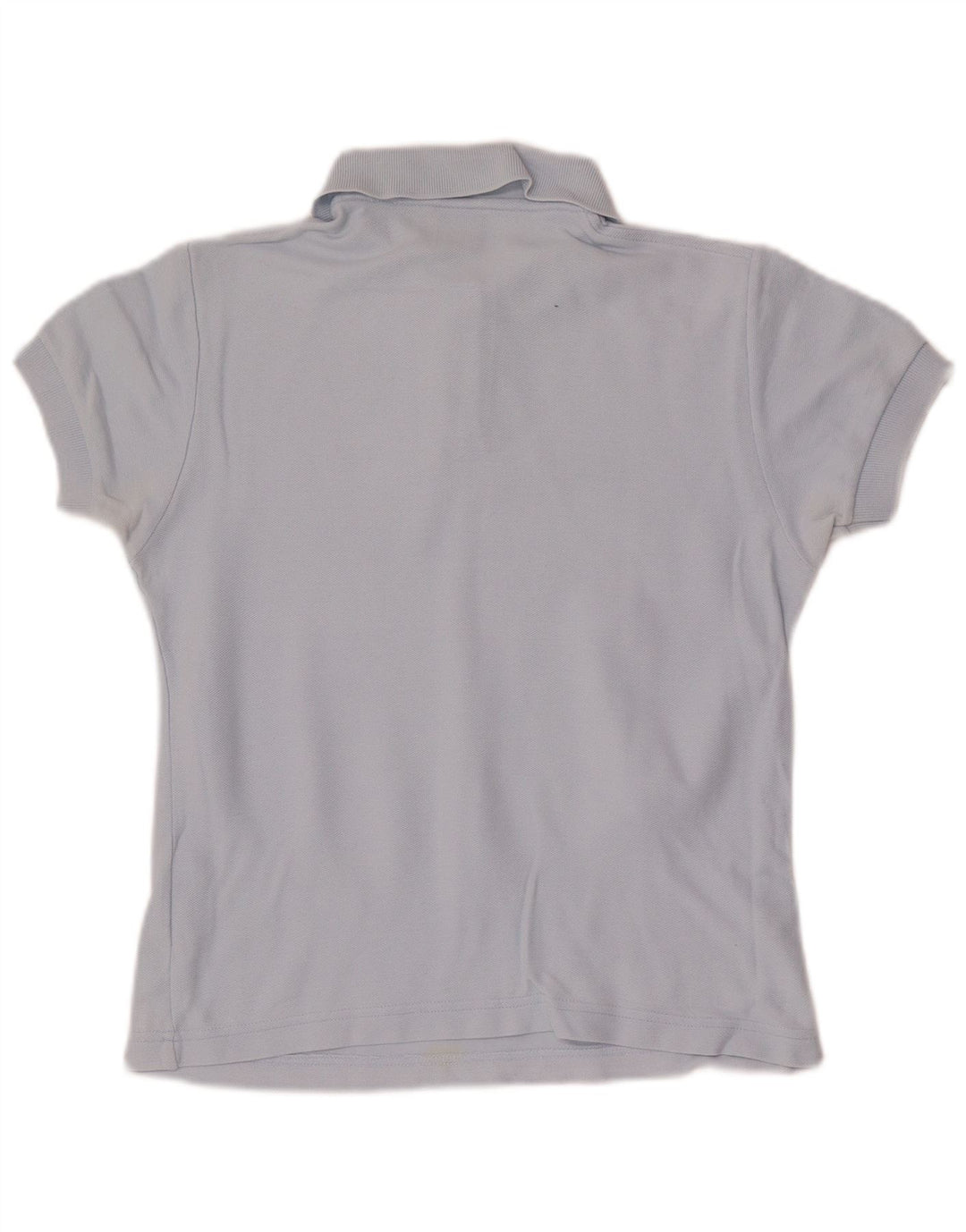 Fila Dame Crop Polo Shirt IT 40 Lille Blå Bomuld