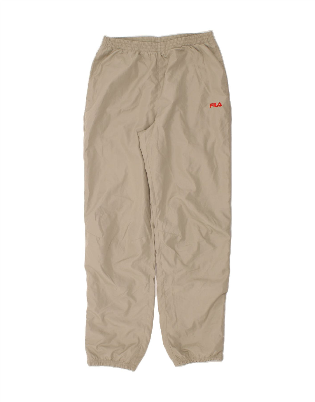 FILA Boys Tracksuit Trousers Joggers 15-16 Years XL Beige Polyester Vintage Fila and Second-Hand Fila from Messina Hembry 