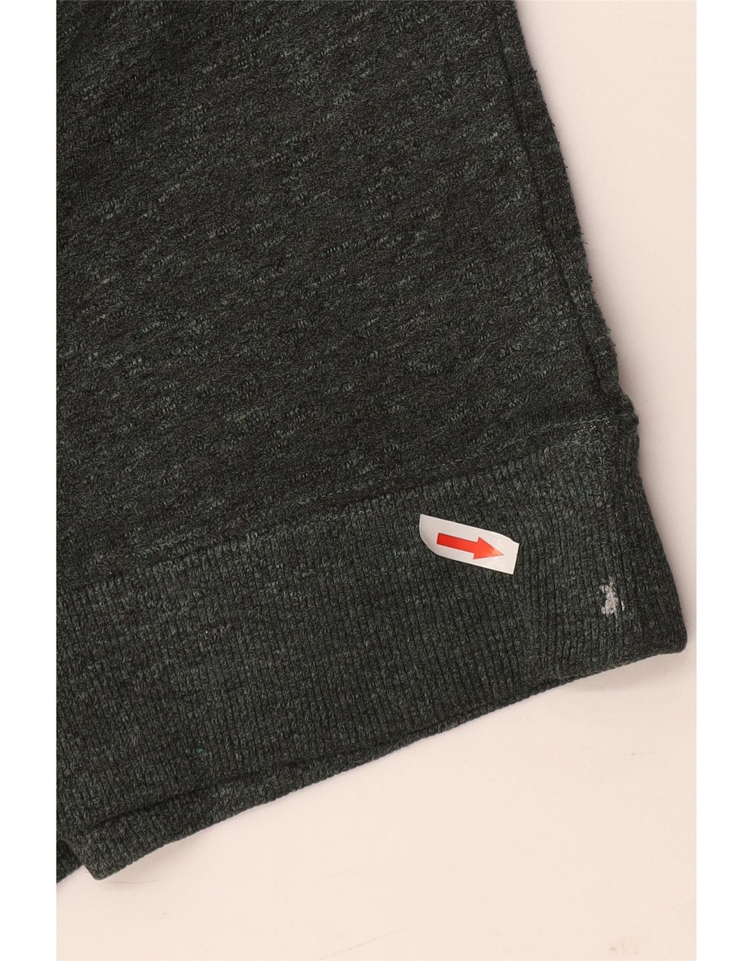 Reiss Sweatshirt til mænd, lille grøn flækket bomuld