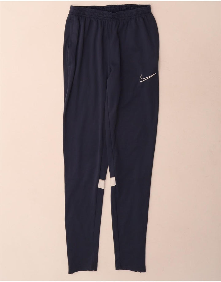 Nike Herre Dri Fit træningsdragt Bukser Små marineblå Colourblock Polyester