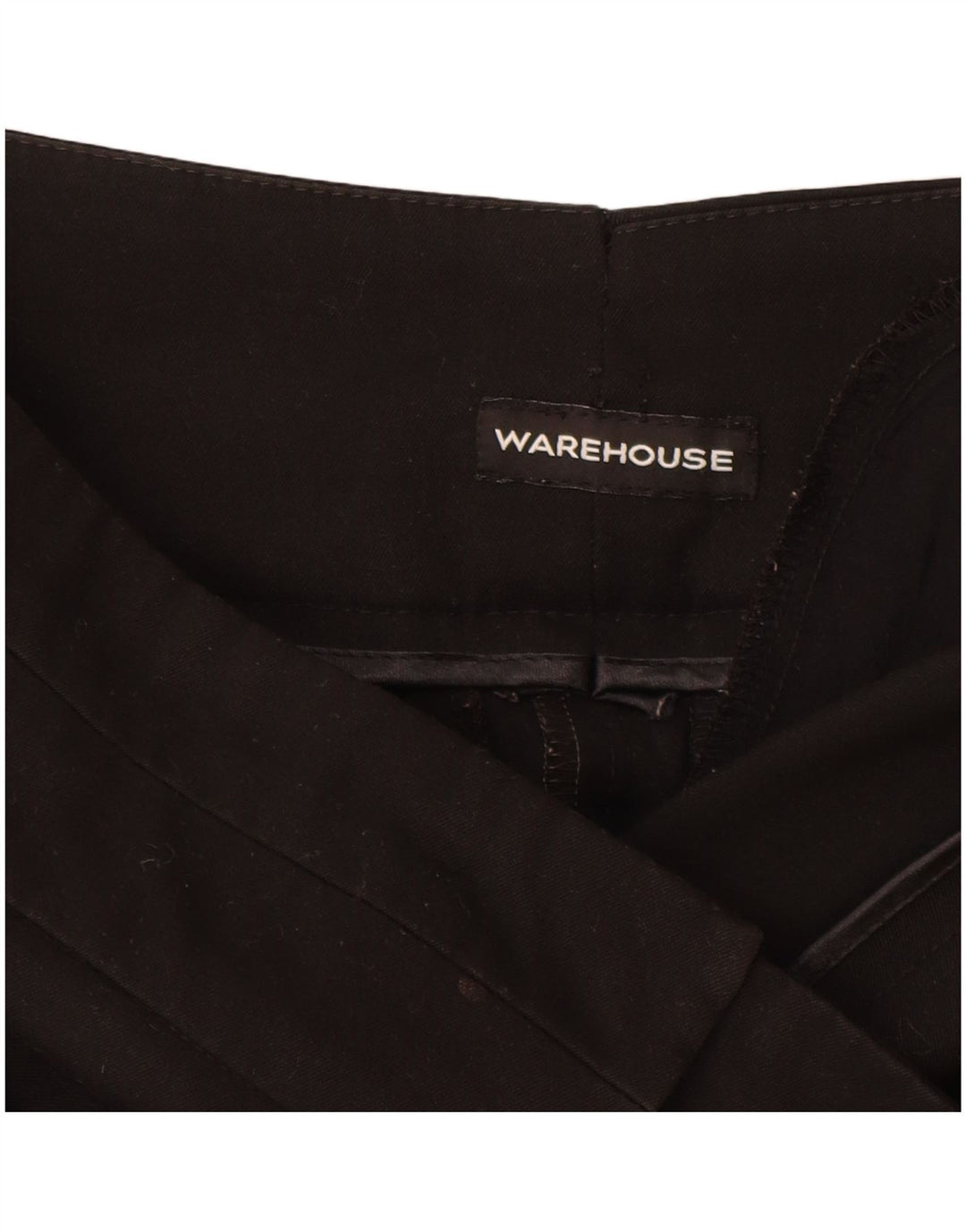 Warehouse Dame Casual Bukser UK 10 Small W28 L30 Black Polyester