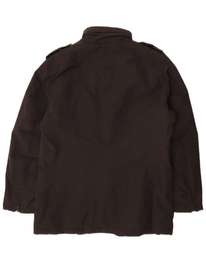 Bomboogie Herre Military Polstret Jakke UK 42 XL Sort Polyester