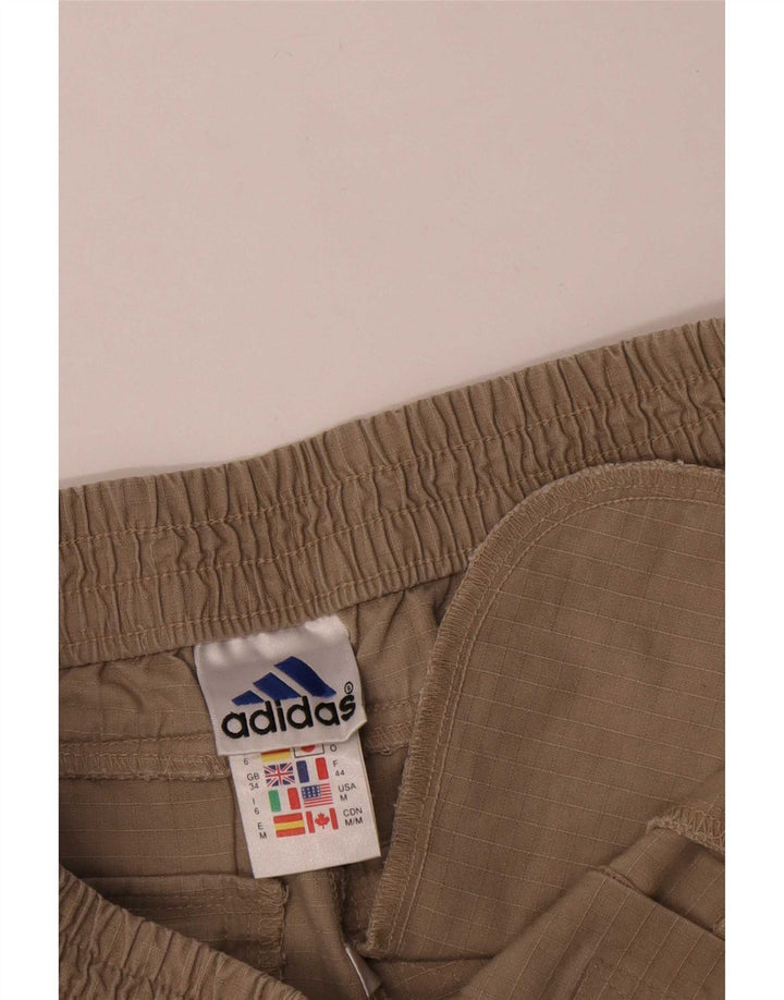 Adidas Herre Cargo Shorts Medium W34 Beige Bomuld