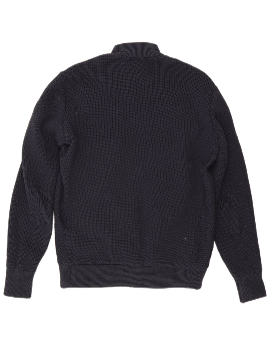 North Sails Herre Cardigan Sweater Large Navy Blue Polyester