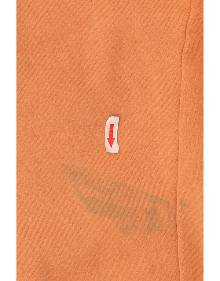 Rip Curl Dame Hættetrøje Sweater UK 12 Medium Orange Bomuld