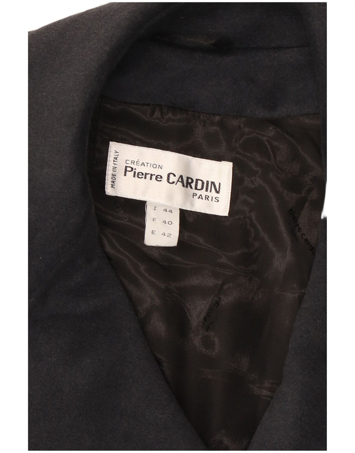 PIERRE CARDIN Dame Oversized åben overfrakke IT 44 Medium Black Acetate