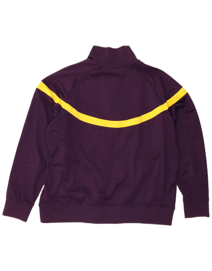 Nike Træningsdragt til mænd Topjakke UK 50/52 2XL Lilla Polyester
