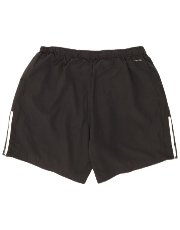 Adidas Mens Climalite Sport Shorts 2XL Grey Polyester