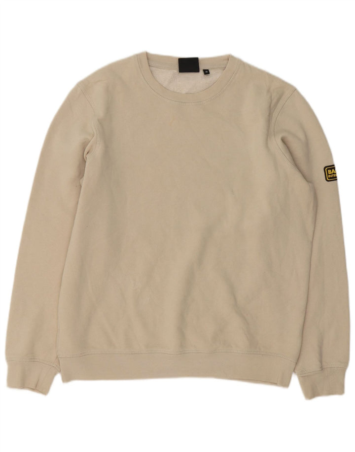 Barbour Herre sweatshirt Jumper Medium Beige Bomuld