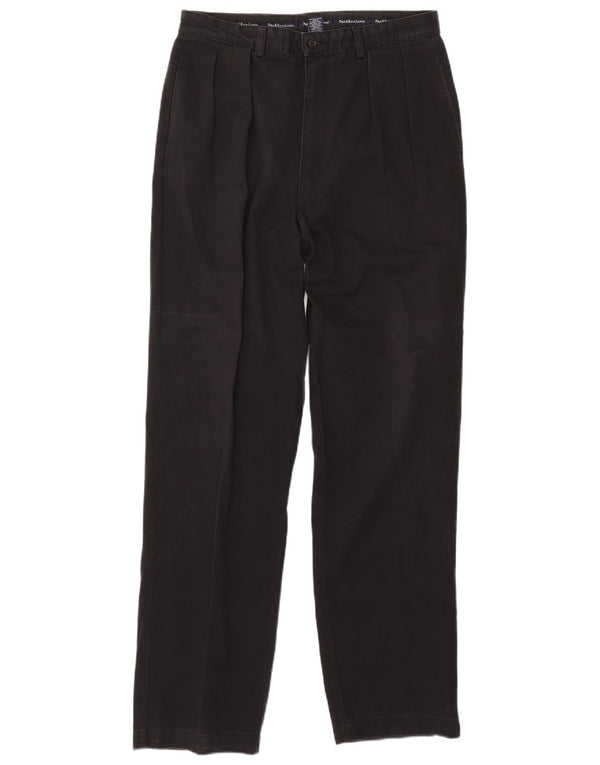 POLO RALPH LAUREN Mens Pegged Chino Trousers Medium W32 L34 Black Cotton