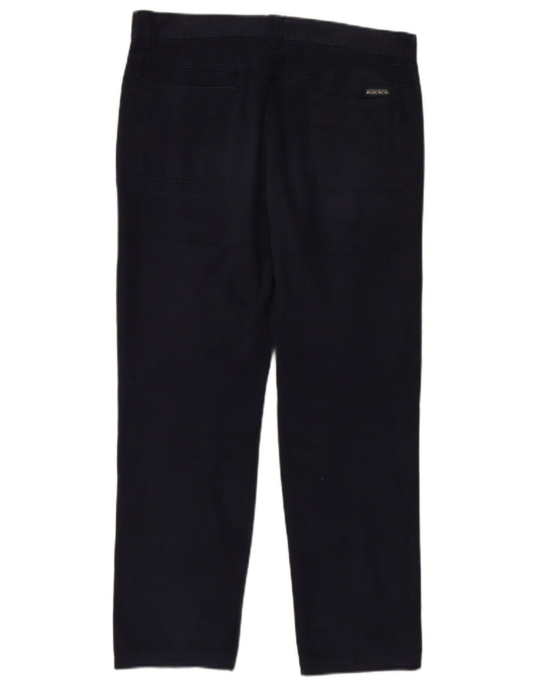 WOOLRICH Lige Chinobukser til mænd W34 L28 Marineblå