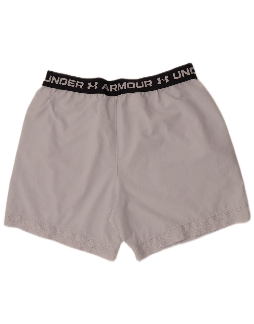 Under Armour Herre Fitted Graphic Sports Shorts XL Hvid Polyester