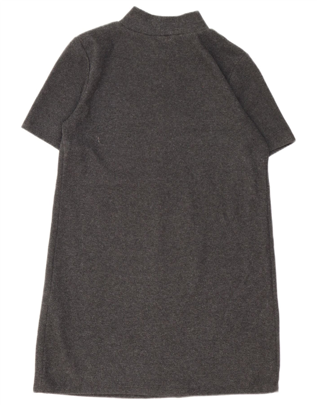 Zara Dame Jumper Dress UK 16 Large Grå Polyester