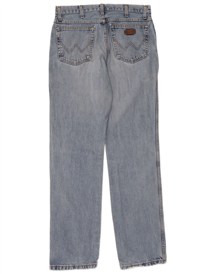 Wrangler Straight Jeans til mænd W32 L34 Blå
