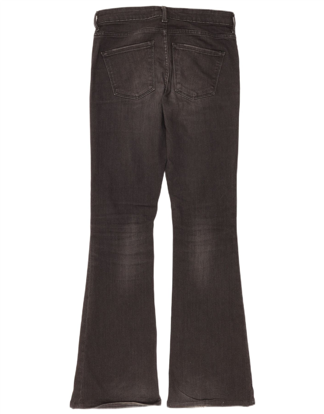 ZARA Womens Flared Jeans EU 38 Small W28 L32 Black