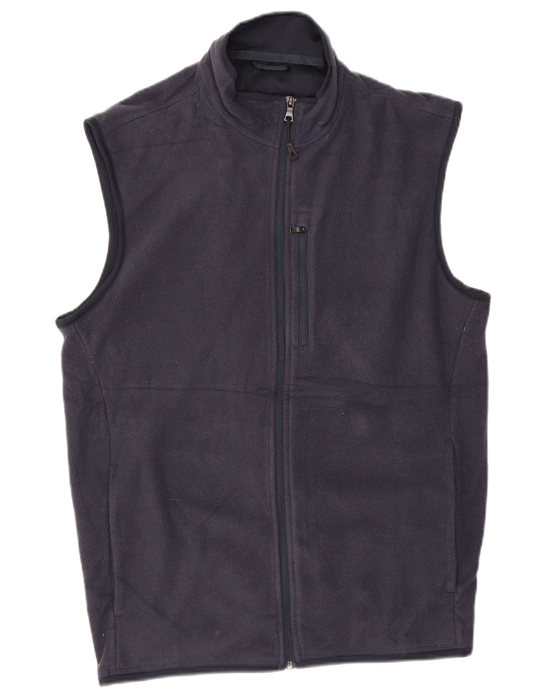 Marks & Spencer Fleecejakke til mænd UK 40 Large Navy Blue