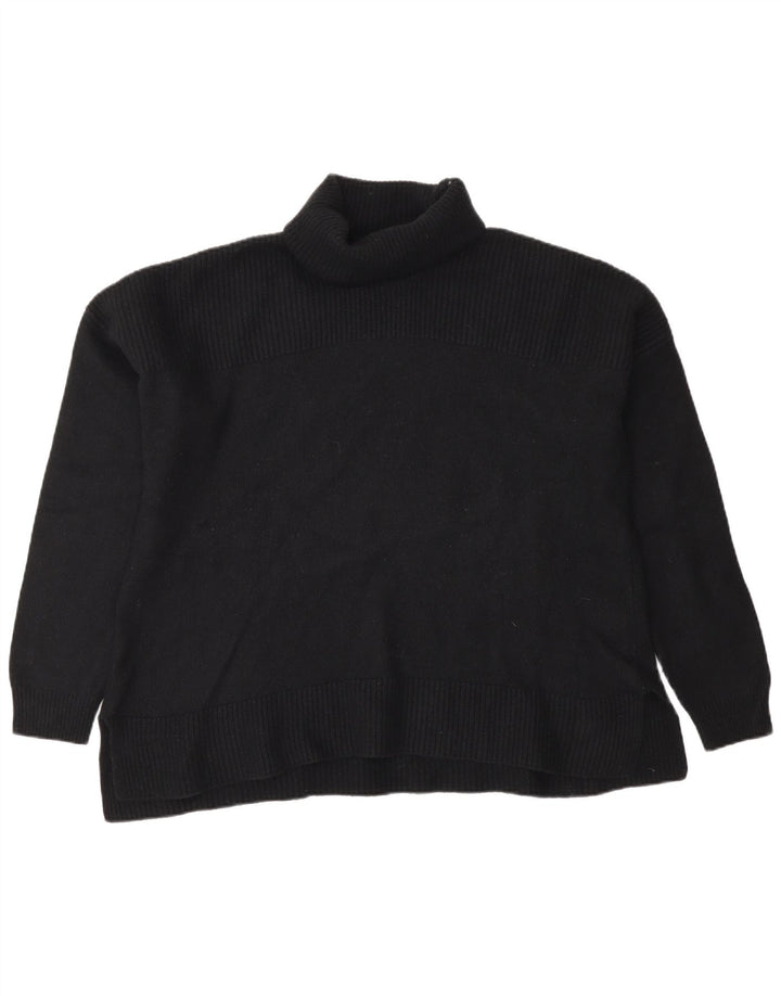 Liu Jo Dame Rullehals Sweater UK 18 XL Sort