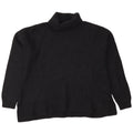 Liu Jo Dame Rullehals Sweater UK 18 XL Sort