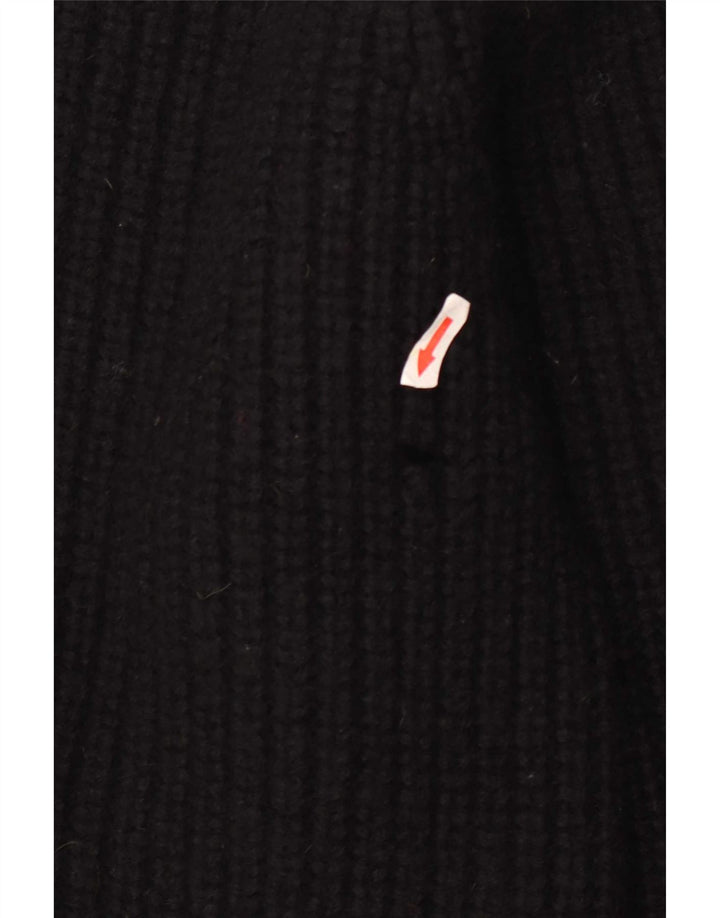 Sweater Shop Herre Boat Neck Jumper Medium Sort Ny Uld