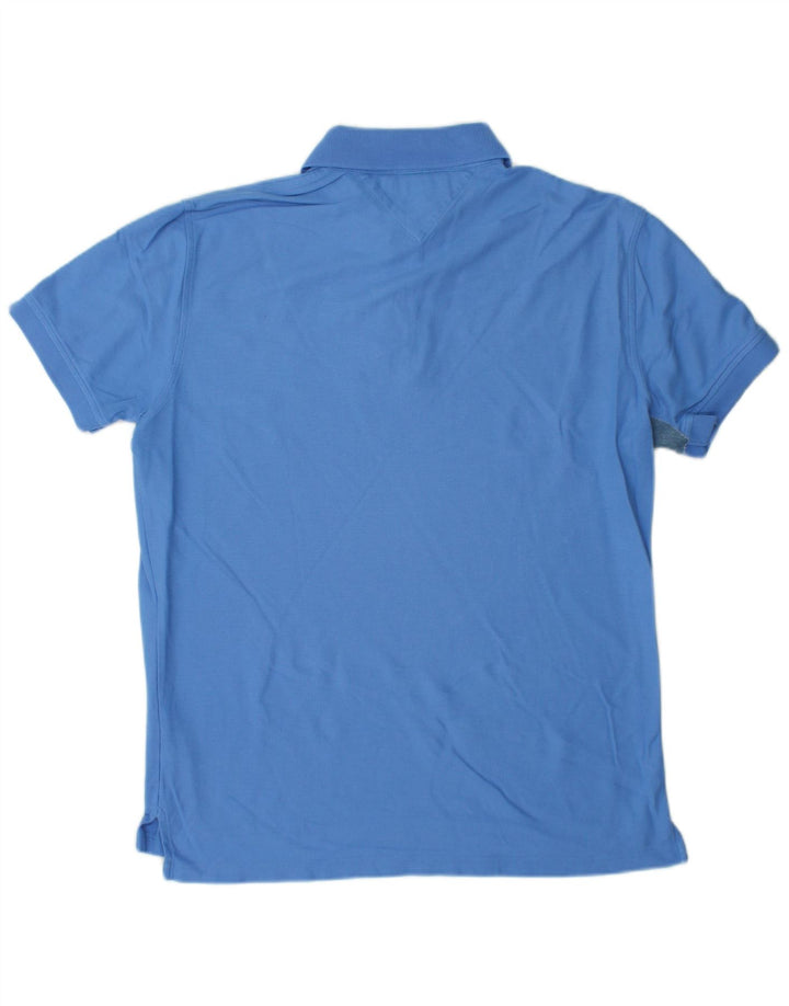 TOMMY HILFIGER Herre Regular Fit Polo Shirt Large Blue