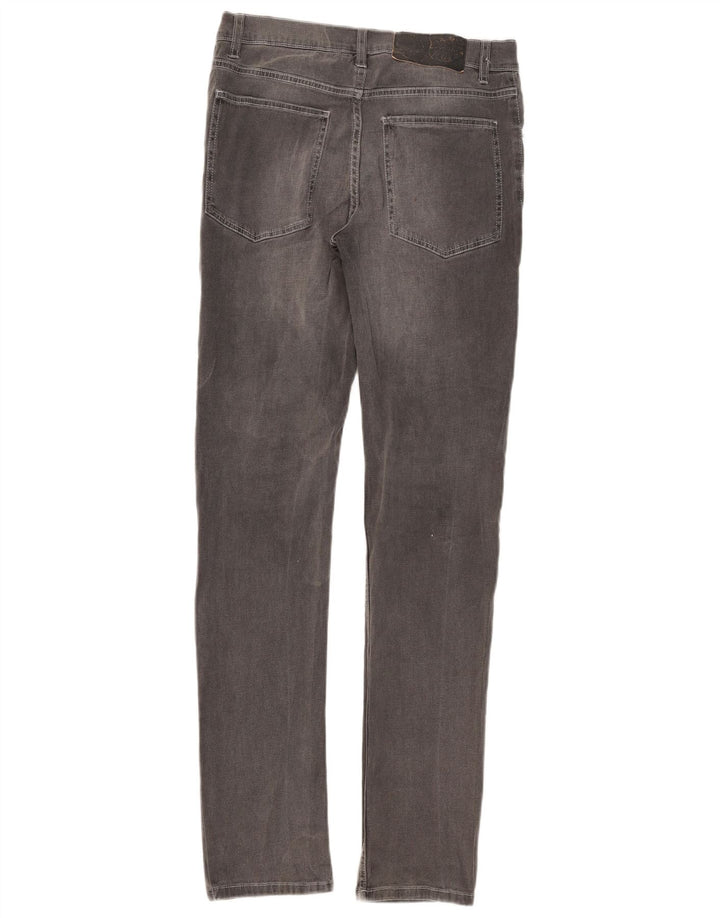 Billig mandag Dame Skinny Jeans W32 L34 Grå Bomuld