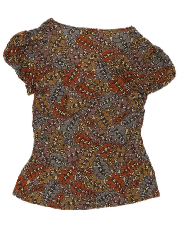 Max & Co. Damebluse Top UK 8 Small Multicolored Floral