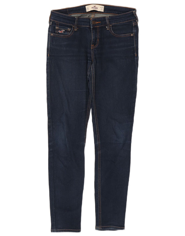 Hollister Dame Skinny Jeans US 5 Small W27 L31 Marineblå Bomuld