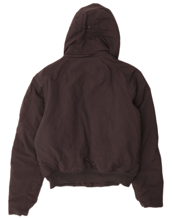 Woolrich Herre Hooded Bomber Polstret Jakke UK 38 Medium Black