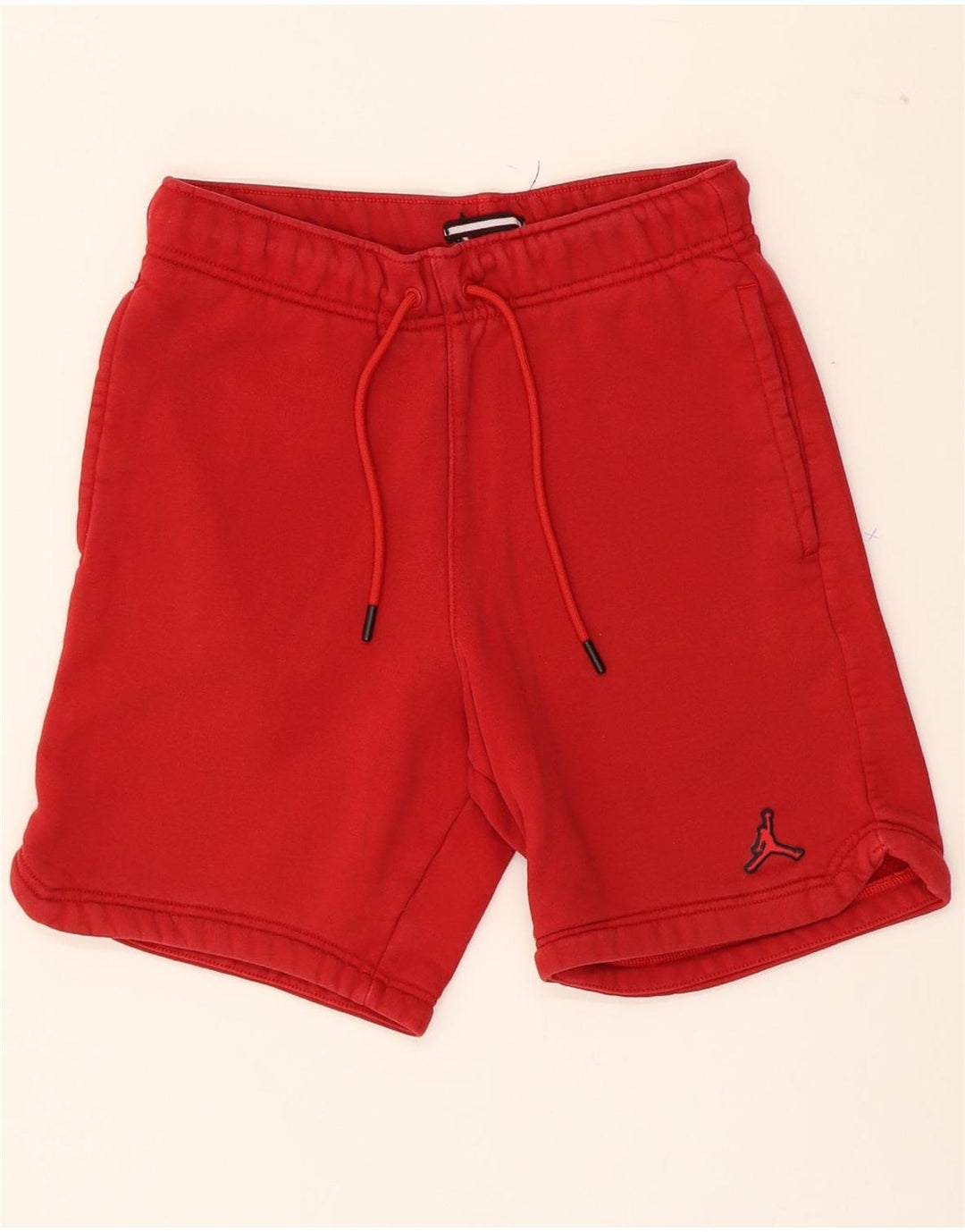 JORDAN Mens Sport Shorts XS  Red Cotton Vintage Jordan and Second-Hand Jordan from Messina Hembry 