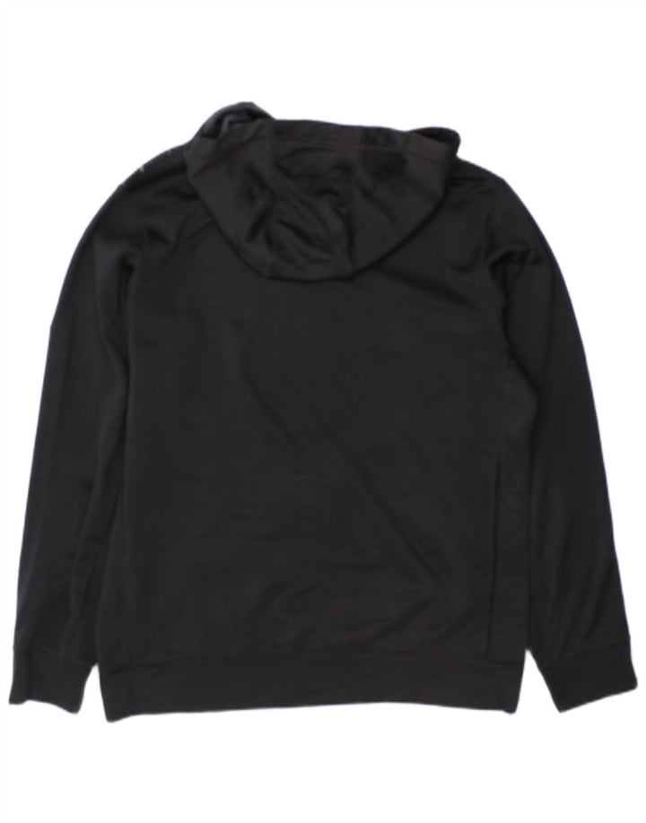 Nike Herre Therma-Fit grafisk hættetrøje Jumper Medium Navyblå polyester