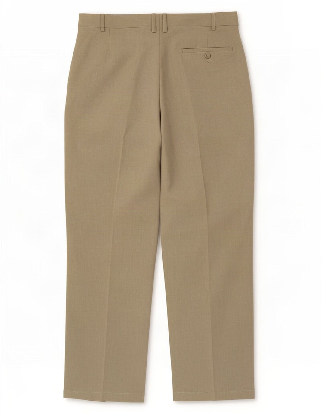 Marks & Spencer Straight Suit Bukser til mænd W38 L30 Beige Polyester