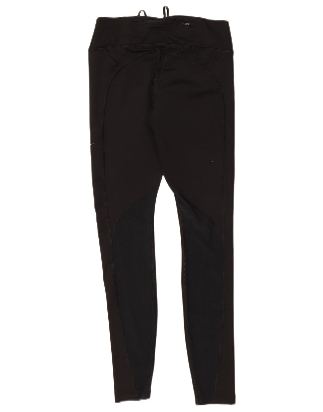 Nike Dame Dri Fit Leggings UK 8 Small Black Polyester