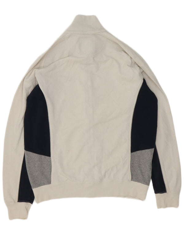 Champion Træningsdragt til mænd Topjakke XL Hvid Colourblock Bomuld