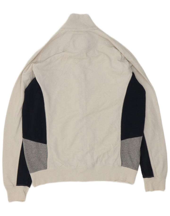 Champion Træningsdragt til mænd Topjakke XL Hvid Colourblock Bomuld