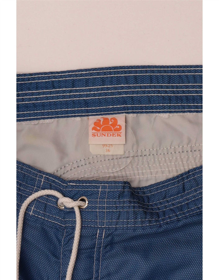 Sundek Herre badeshorts Stor Blå Nylon
