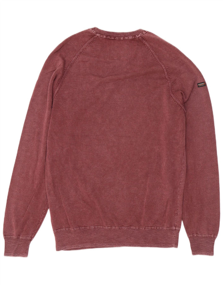 Superdry Sweatshirt til mænd Stor Bourgogne bomuld