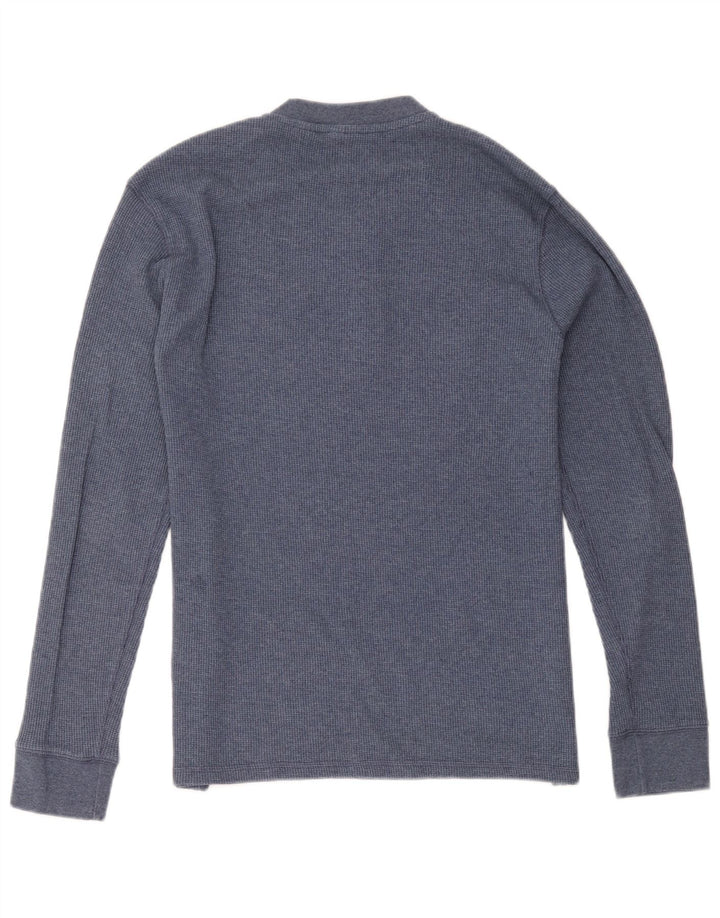 Levi's Herre Standard Fit Top Langærmet Medium Navyblå Bomuld