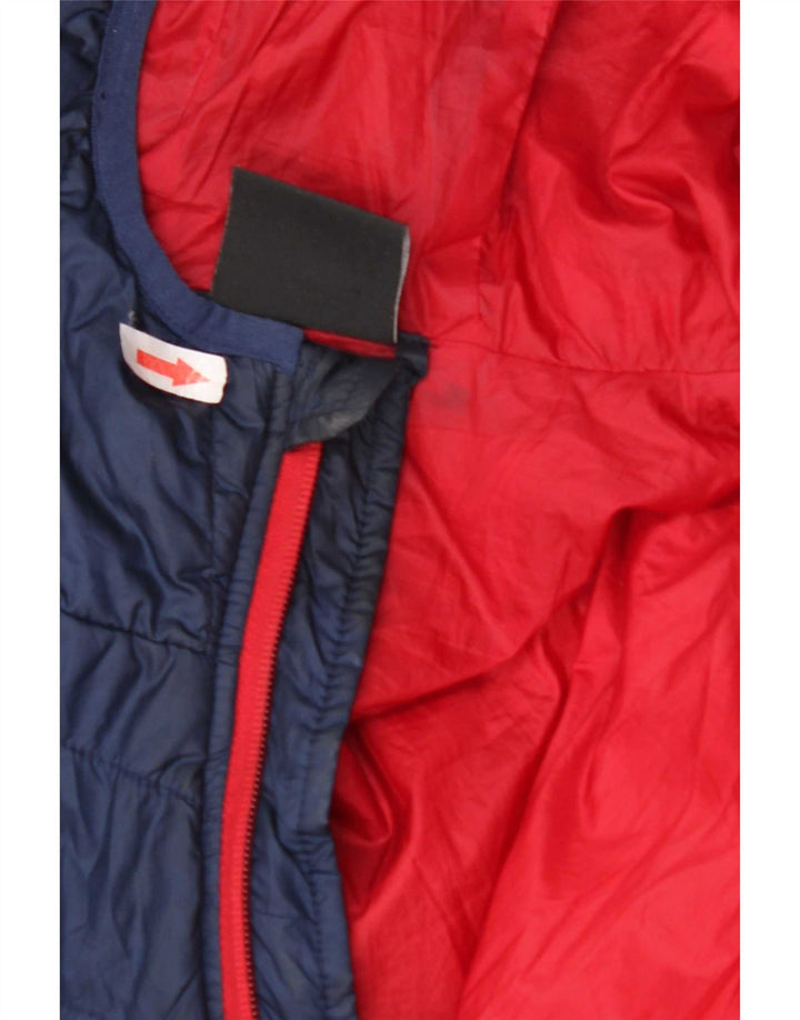 Umbro Herre hættepolstret jakke UK 40 Large Navy Blue Polyester