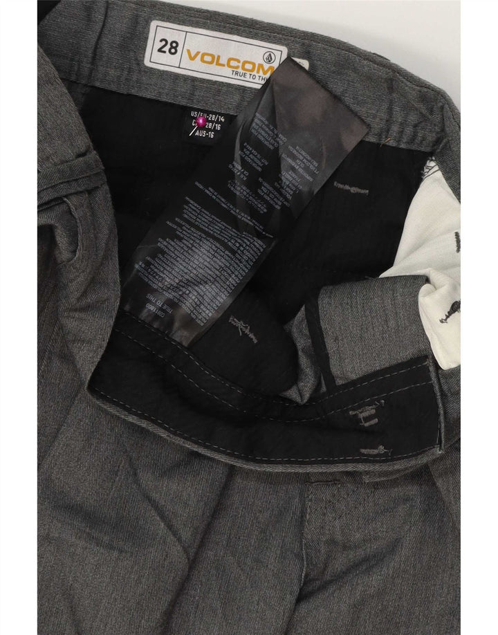 Volcom Boys Chino Shorts 15-16 år W28 Grå Polyester