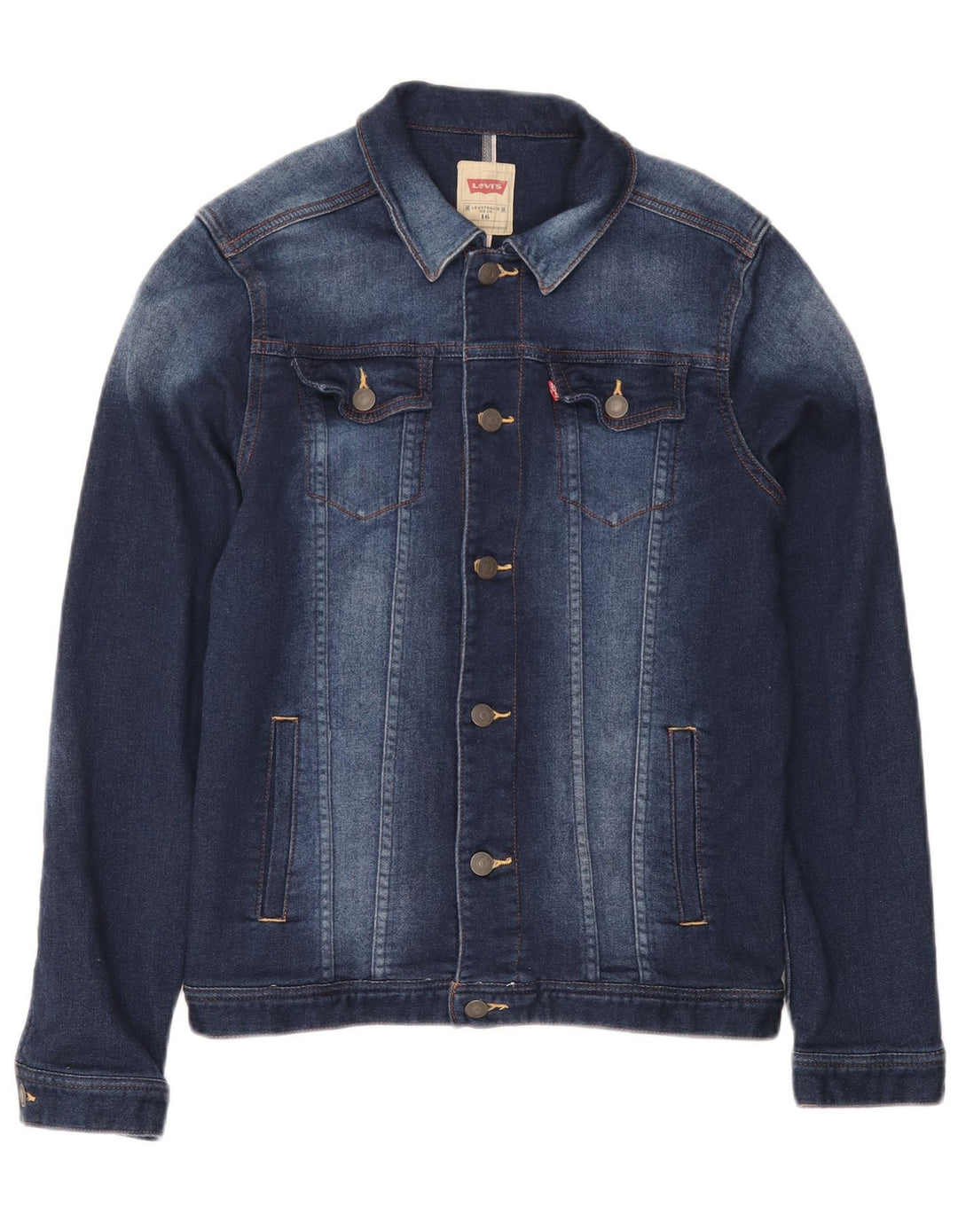 Levi's Boys denimjakke 15-16 år blå bomuld