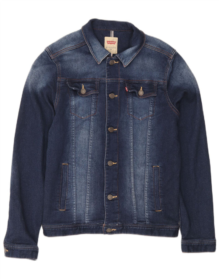 Levi's Boys denimjakke 15-16 år blå bomuld