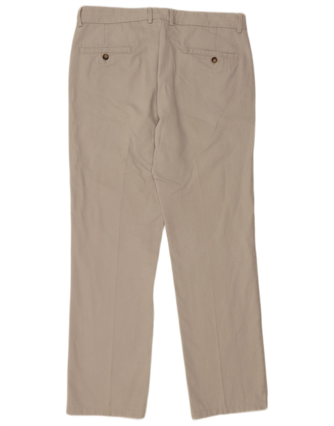 DOCKERS Mens Straight Chino Trousers W36 L34 Grey Cotton