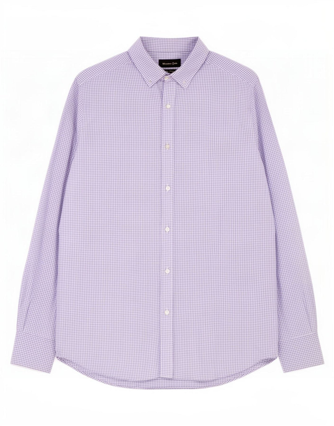 Massimo Dutti Herreskjorte Medium Lilla Gingham