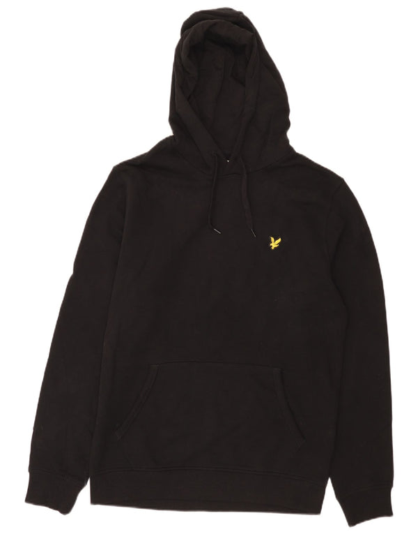 Lyle & Scott Herre hættetrøje Jumper Medium Sort Bomuld