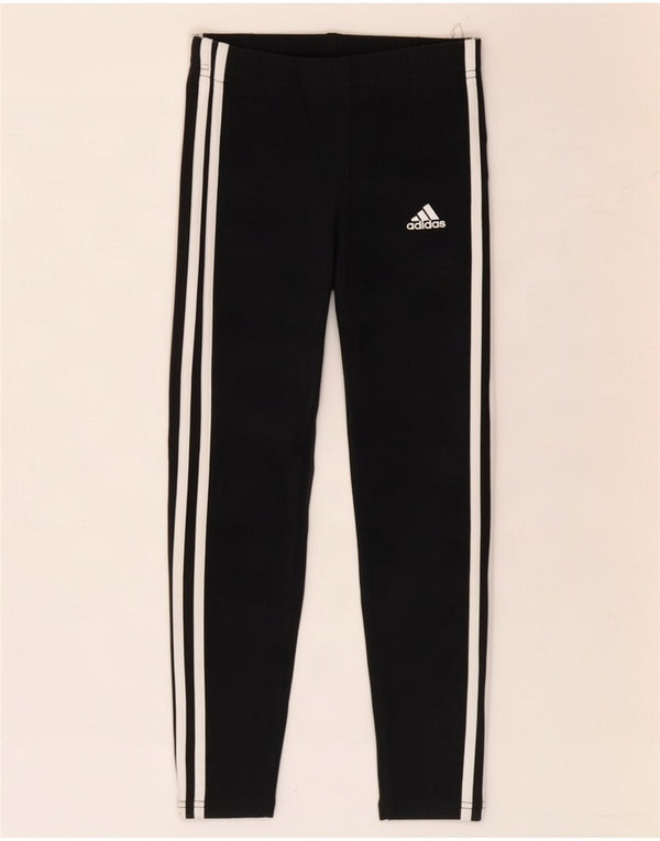 Adidas pigeleggings 9-10 år sort bomuld