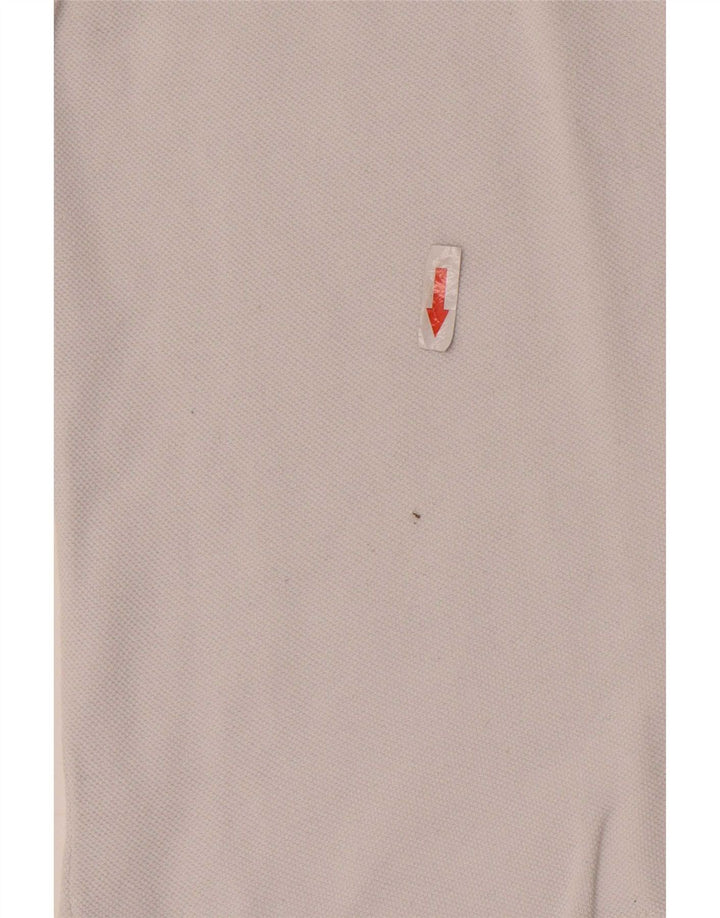Tommy Hilfiger Herre Polo Shirt XL Hvid Bomuld