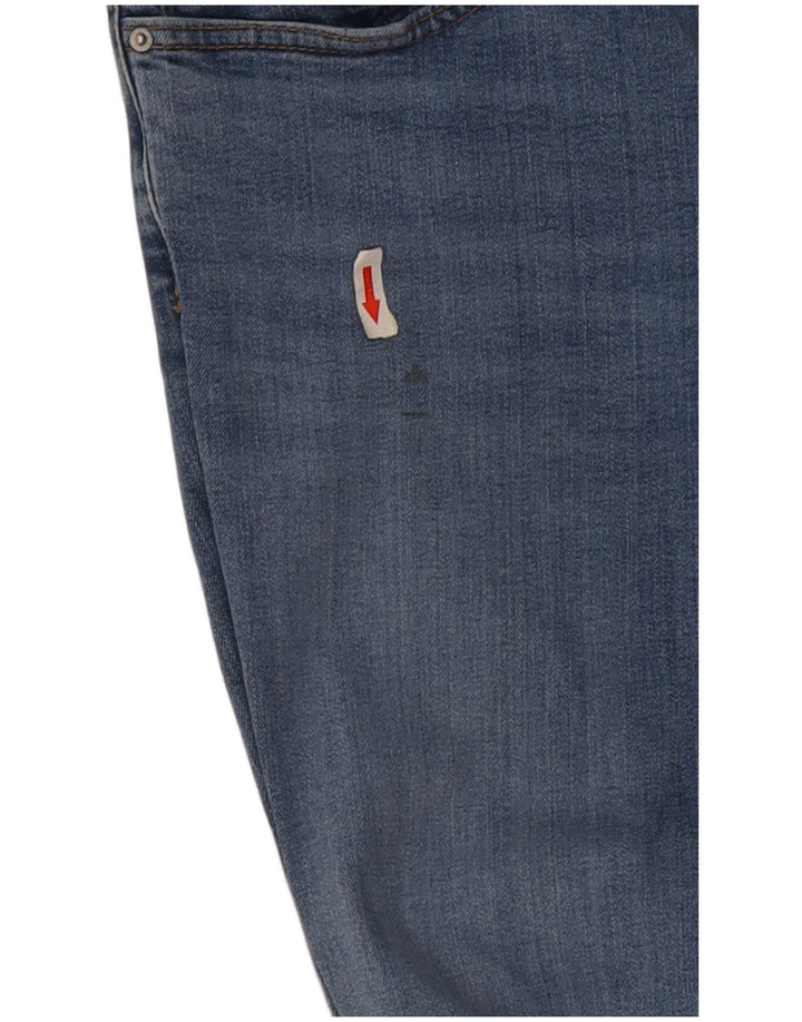 Levi's Dame 715 Bootcut Jeans W30 L27 Blå Bomuld