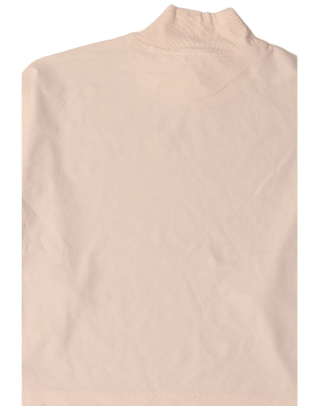 Athleta Womens Crop Top Langærmet UK 14 Medium Brun Colourblock Nylon