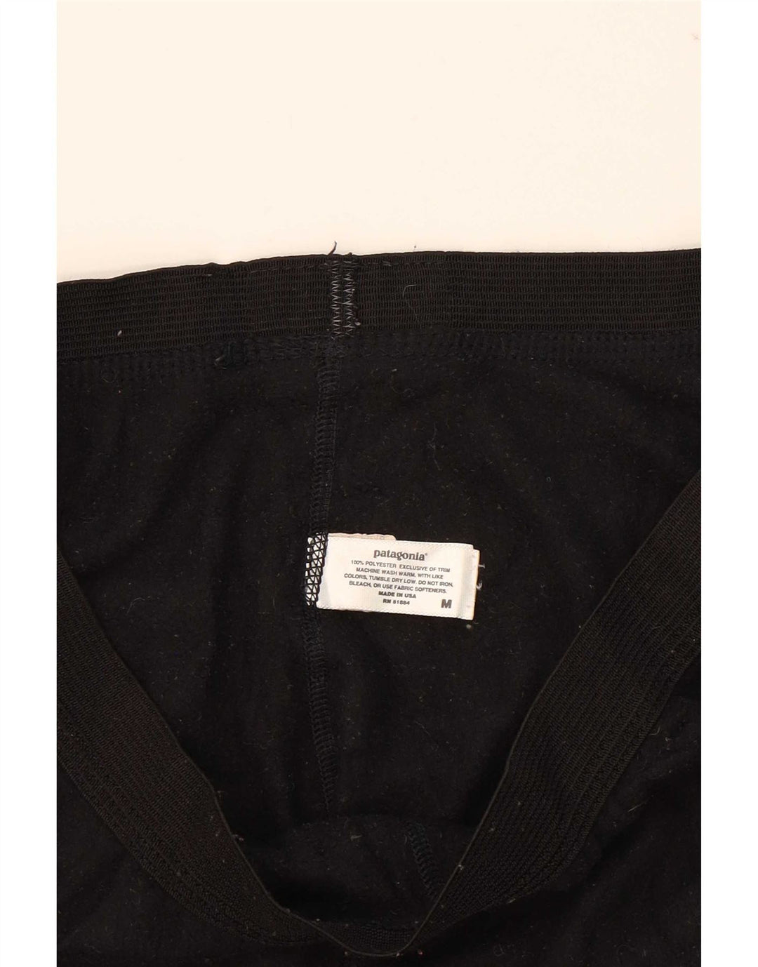 Patagonia Dame Leggings UK 14 Medium Sort Polyester